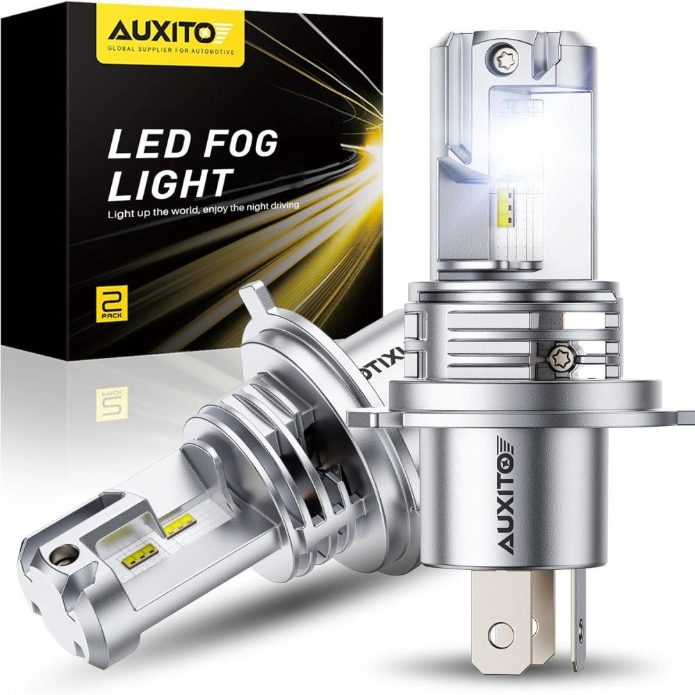 imageAUXITO HB3 9005 LED Light Bulbs 1000 Brighter UltraBright Wireless Plug and Play 3 Min Quick Install 20 Years Lifespan No Flicker 99 CompatibilityPack of 2H49003