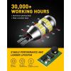 imageAUXITO 1156 LED Bulbs Amber Yellow 400 Super Bright 7506 BA15S P21W LED Bulb with Projector for Front Rear LED Turn Signal Bulb DRL Marker Blinker Parking Lights Pack of 2White