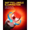 imageAUXITO 1157 LED Bulb White 400 Super Bright 2057 2357 7528 BAY15D LED Light Bulbs for Backup Reverse Signal Blinker Tail Parking DRL Brake Lights 6000K WhiteRed