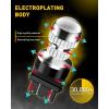 imageAUXITO 1157 LED Bulb White 400 Super Bright 2057 2357 7528 BAY15D LED Light Bulbs for Backup Reverse Signal Blinker Tail Parking DRL Brake Lights 6000K WhiteStrobe Flashing Red
