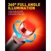 imageAUXITO 1157 LED Bulb White 400 Super Bright 2057 2357 7528 BAY15D LED Light Bulbs for Backup Reverse Signal Blinker Tail Parking DRL Brake Lights 6000K WhiteRed