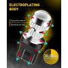 imageAUXITO 1157 LED Bulb White 400 Super Bright 2057 2357 7528 BAY15D LED Light Bulbs for Backup Reverse Signal Blinker Tail Parking DRL Brake Lights 6000K WhiteStrobe Flashing Red