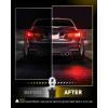 imageAUXITO 1157 LED Bulb White 400 Super Bright 2057 2357 7528 BAY15D LED Light Bulbs for Backup Reverse Signal Blinker Tail Parking DRL Brake Lights 6000K WhiteStrobe Flashing Red