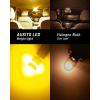 imageAUXITO 194 LED Bulbs for License Plate Light 168 175 2825 W5W T10 24SMD 3014 Chipsets 6000K White for Car Dome Door Map Dash Courtesy Cargo License Plate Lights Pack of 2Amber Yellow