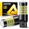 imageAUXITO 194 LED Light Bulb 6000K White 168 2825 W5W T10 Wedge 24SMD 3014 Chipsets LED Replacement Light Kit Error Free for Car Interior Dome Map Door License Courtesy Dash Lights Pack of 10White