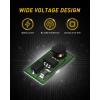 imageAUXITO 194 LED Light Bulb 6000K White 168 2825 W5W T10 Wedge 24SMD 3014 Chipsets LED Replacement Light Kit Error Free for Car Interior Dome Map Door License Courtesy Dash Lights Pack of 10Amber Yellow