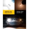 imageAUXITO 194 LED Light Bulb 6000K White 168 2825 W5W T10 Wedge 24SMD 3014 Chipsets LED Replacement Light Kit Error Free for Car Interior Dome Map Door License Courtesy Dash Lights Pack of 10White
