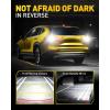 imageAUXITO 194 LED Light Bulb 6000K White 168 2825 W5W T10 Wedge 24SMD 3014 Chipsets LED Replacement Light Kit Error Free for Car Interior Dome Map Door License Courtesy Dash Lights Pack of 10White