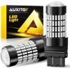imageAUXITO 194 LED Light Bulb 6000K White 168 2825 W5W T10 Wedge 24SMD 3014 Chipsets LED Replacement Light Kit Error Free for Car Interior Dome Map Door License Courtesy Dash Lights Pack of 10Red