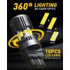 imageAUXITO 2025 Latest CANBUS 7440 7443 LED Bulbs Amber Yellow with Builtin Resistor Anti Hyper Flash 7440NA 7441 7444 7444NA W21W WY21W Error Free LED Front Rear Turn Signal Lights Pack of 2White