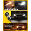 imageAUXITO 2025 Latest CANBUS 7440 7443 LED Bulbs Amber Yellow with Builtin Resistor Anti Hyper Flash 7440NA 7441 7444 7444NA W21W WY21W Error Free LED Front Rear Turn Signal Lights Pack of 2AmberWhite