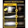 imageAUXITO 9005 Bulbs 44000LM 1000 Super Bright 6000K White with Cooling Fan HB 3HB3u Fog Light Pack of 2D2S