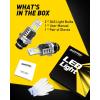 imageAUXITO 9005 Bulbs 44000LM 1000 Super Bright 6000K White with Cooling Fan HB 3HB3u Fog Light Pack of 2D4S