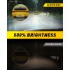 imageAUXITO 9005 Bulbs 44000LM 1000 Super Bright 6000K White with Cooling Fan HB 3HB3u Fog Light Pack of 2D4S