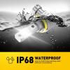 imageAUXITO 9005 H11 Fog Light Bulbs 50000ML Per Set 6500K Cool White without Cooling Fan PlugNPlay 120W Pack of 49005H11