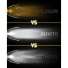 imageAUXITO 9005 LED Bulbs HB3 Light 6500K Daylight White UltraBright 60W Fanless Fog Light BulbTrue 11 Size PlugNPlay Pack of 29012