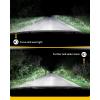 imageAUXITO 9005 LED Bulbs HB3 Light 6500K Daylight White UltraBright 60W Fanless Fog Light BulbTrue 11 Size PlugNPlay Pack of 2H11H8H9