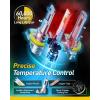 imageAUXITO 9005 Light Bulbs 50000LM 1000 Brighter 6500K Cool White HB3 Light with Fan LED Fog Light 30 Years Lifespan CANbus Ready No Flicker Pack of 2H11