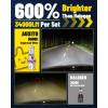 imageAUXITO 9005H8H9HB3H1I Fog Light Bulbs 6500K Cool White 600 Brighter PlugandPlay Pack of 49004HB1
