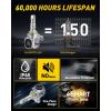 imageAUXITO 9005HB3 LED Bulb 1000 Brighter 3 Min Quick Install 20 Years Lifespan No Flicker 99 Compatibility9005 HB3