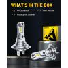 imageAUXITO 9005HB3 LED Bulb 1000 Brighter 3 Min Quick Install 20 Years Lifespan No Flicker 99 CompatibilityH7H7LL