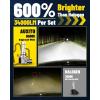 imageAUXITO 9012 Light Bulbs 34000LM Super Bright Plug and Play HIR2 Fog Bulbs with 11 Mini Size Powersports Accessory Lights Pack of 2
