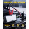 imageAUXITO A502 Tire Inflator Portable Air Compressor ampamp AUXITO Portable Jump Starter
