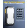 imageAUXITO A502 Tire Inflator Portable Air Compressor ampamp AUXITO Portable Jump Starter