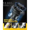 imageAUXITO D3S D3R LED Bulbs 24000Lumens 120W 6000K White 500 Brightness Xenon HID Replacement Lights Plug and Play Fog Light Bulbs Pack of 2D4S