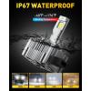 imageAUXITO D3S Light Bulbs 30000Lumens 35W 6000K White 900 Brightness D3R Xenon HID Replacement Lights Plug and Play Fog Light Bulbs Pack of 2 D3SD3R