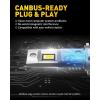imageAUXITO H11 LED Bulbs 20000LM 100W Per Set 6000K Cool White H8 H9 LED Light Bulbs for Fog Lights Plug and Play Pack of 2 Q16H11H8H9