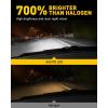imageAUXITO H11 LED Bulbs 20000LM 100W Per Set 6000K Cool White H8 H9 LED Light Bulbs for Fog Lights Plug and Play Pack of 2 Q16H11H8H9