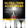 imageAUXITO H11 LED Bulbs H8 H9 LED Lights 80W 16000LM Per Pair 500 Percent Brighter 6500K Cool White Angle Adjustable CanBus Ready Bulbs Pack of 2 Y13