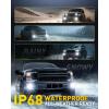 imageAUXITO H11H8H16 LED Fog Light Bulbs or DRL 3000K Amber Yellow Light 600 Super Brightness Fanless Mini Size Fog Lights Replacement for Cars Play and Plug Pack of 2H8H11H16
