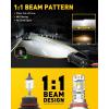 imageAUXITO H13 9008 Fog Bulb 6500K White30000LM Brightness Canbus Ready Wireless Plug and Play Pack of 29004HB1