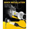 imageAUXITO H13 9008 Fog Bulb 6500K White30000LM Brightness Canbus Ready Wireless Plug and Play Pack of 2H1