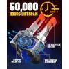 imageAUXITO H13 9008 Fog Bulb 6500K White30000LM Brightness Canbus Ready Wireless Plug and Play Pack of 2H11H8H9