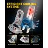 imageAUXITO H13 9008 Fog Bulb 6500K White30000LM Brightness Canbus Ready Wireless Plug and Play Pack of 2H7