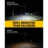 imageAUXITO H139008 LED Bulbs 900 Brighter 120W 30000LM Per Set 6500K Cool White H13 LED Bulbs PlugNPlay Halogen Replace H13 Bulbs Canbus Ready Pack of 29007HB5