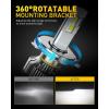 imageAUXITO H4 9003 Light Bulbs Fog Light Bulbs 900 Brightness 6500K Cool White CSP LED Chips Fog Lamps Replacement Play and Plug Pack of 29003 H4