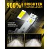 imageAUXITO H4 Bulbs 900 Brightness 6500K Cool White CSP Chips 9003 Fog Lamps Replacement Play and Plug Pack of 2H13