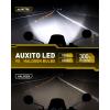 imageAUXITO H4 Fog Light Bulb Motorcyle 11 Real Size 400 Brighter Fanless 9003HB2 Fog Light Bulbs 6000K Cool White Pack of 1