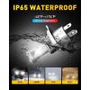 imageAUXITO HB4 9006 LED Bulbs 15000LM Per Set 6500K Cool White Mini Size Wireless LED Fog Light Bulbs for Stock Halogen Replacement Pack of 2H4