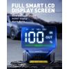 imageAUXITO Jump Starter 6000A Car PortableBattery Jumper Box with 4000LM LED Outdoor Camping Light and Power Bank Function Up to 105L Gas and 10L Diesel Engines USB Ports and Jumper Cable Included8000A