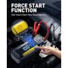 imageAUXITO Jump Starter 6000A Car PortableBattery Jumper Box with 4000LM LED Outdoor Camping Light and Power Bank Function Up to 105L Gas and 10L Diesel Engines USB Ports and Jumper Cable Included8000A