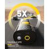 imageAUXITO Tire Inflator Portable Air Compressor  150PSI 1Min Fast Inflate Air Pump for Car Tires with Tire Pressure Gauge LED Flashlight Portable Tire Inflatores for Car Sedan Motorcycle Bike BallA5027800mAh