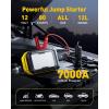 imageAUXITO Tire Inflator Portable Air Compressor ampamp AUXITO Jump Starter 7000A Portable Car Battery Jumper