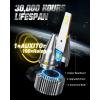 imageAUXITO Upgraded H11H8H16 LED Fog Light Bulbs with CSP LED Chips 6500K White 700 Brighter Mini Size Plug and Play for Fog Lights or Daytime Running Lights DRL Pack of 2