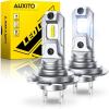 imageAUXITO 9003 LED Bulb H4 Bulbs 44000LM Brighter UltraBright Plug N Play Long Lifespan No Flicker 99 Compatibility 2PCSH7