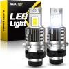imageAUXITO 9005 Bulbs 44000LM 1000 Super Bright 6000K White with Cooling Fan HB 3HB3u Fog Light Pack of 2D2S